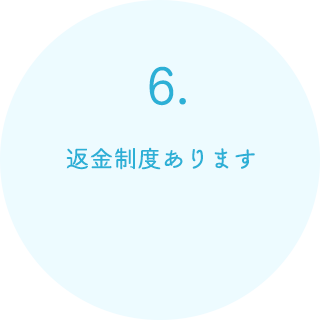 返金制度あります